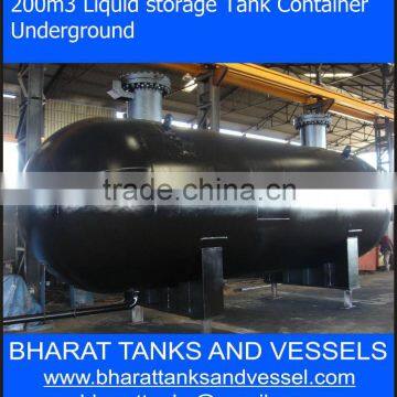 200m3 Liquid storage Tank Container Underground