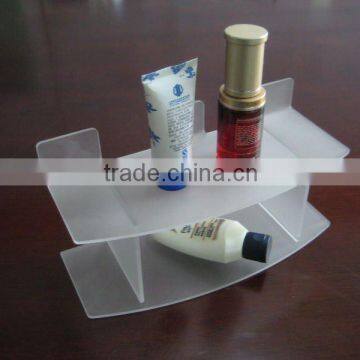 Acrylic amenity tray in bathroom