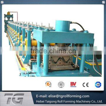 2016 high quality roll forming machine reinforcing highway guardrail barrier