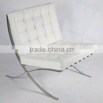 Black Leather Barcelona Chair