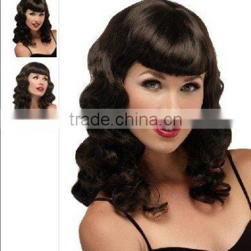 Fantasy Wigs - Trimmed Front Synthetic hair bangs wigs