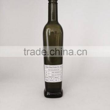 KW0195 500ml oil bottle antique green with screw
