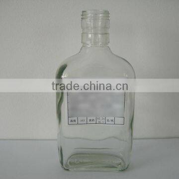 Wholesale 200ml Spirits Glass Bottles Clear Color