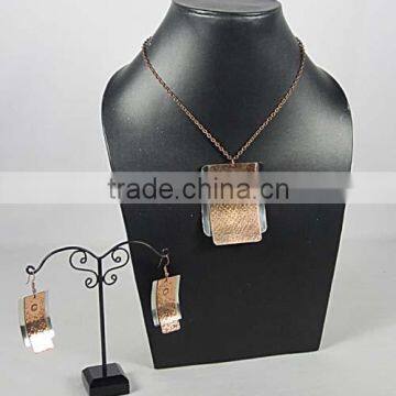 Jewelry Brass Necklace , Fashion Cufflink, Metal Bangles, Bracelts, Hi End Fashion Copper Jewelry - 1058
