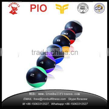 Two Colorful Durable Rubber Medicine Ball