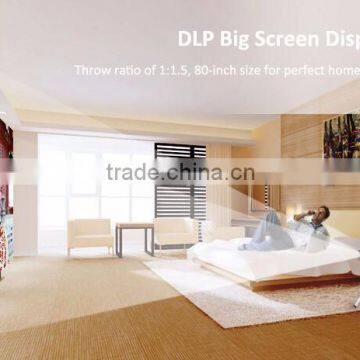 2015 Fashinable Design Wireless Dlp Link 3d Wireless Pico Projector ,Home Theater Led Projector photo-3