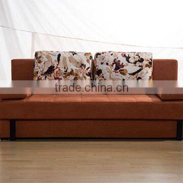 Factory Supply Modern Design Red Fabric Price of Sofa Cum Bed photo-4