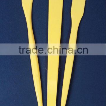 3 pieces plastic pottery tool set plastic clay tool set