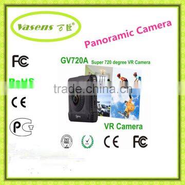 Fisheyes 720 Degree panoramic camera with 1080p hd video camera