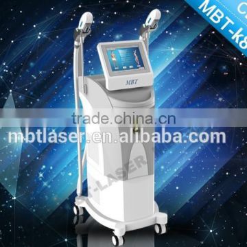 2016 New Hottest!!! Brighter shopping Through hole shr opt ipl shr hair removal machine with GOST-P