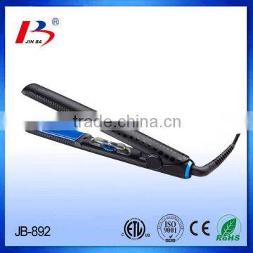 Black Ceramic Tourmaline 1" Ionic 450F Flat Iron / Hair Straightener