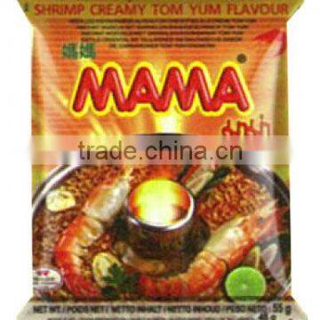 Shrimp creamy tom Yam flavor instant noodle