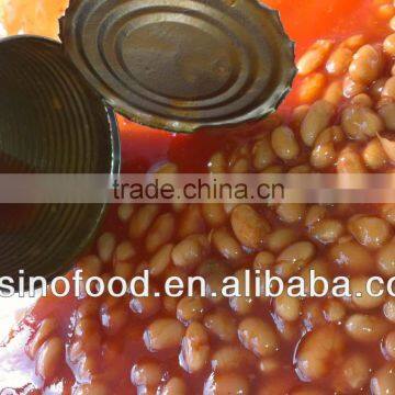 Variety of Flavors White Kidney Beans Canned Chinese Food