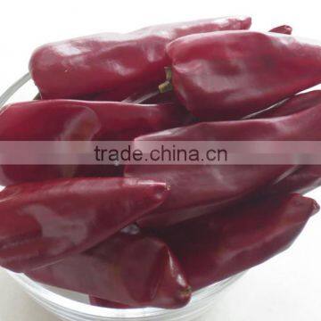 2015 NEW CROP wll-chosen stemless and cutting stem whole red YIDU dried chillies from China factory supplier