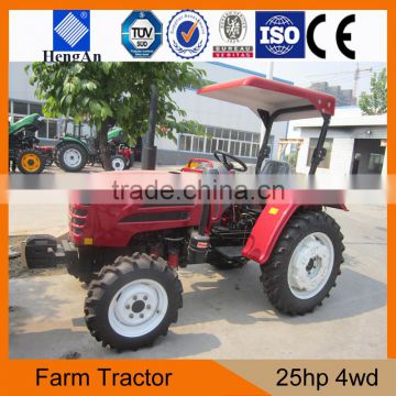 25hp 4wd farm tractor for farming