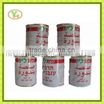 tomato paste with brix 28-30%,hard open lid,canned food