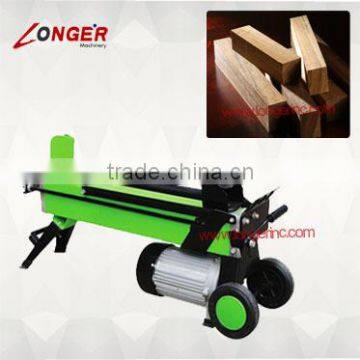 Horizontal single handle log splitter machine