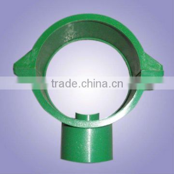 Ductile plastic enter Tube Clamp with screw