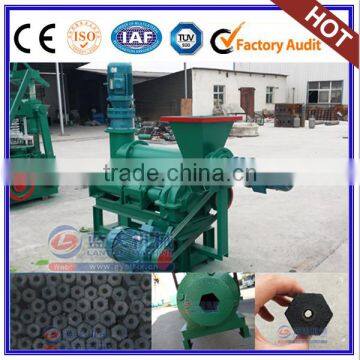 Top Quality Reliable Hexagonal BBQ Charcoal Briquette Machine Extruder Machine