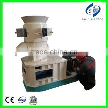 wood sawdust flat die pellet mill machine