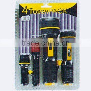 4pcs torch set