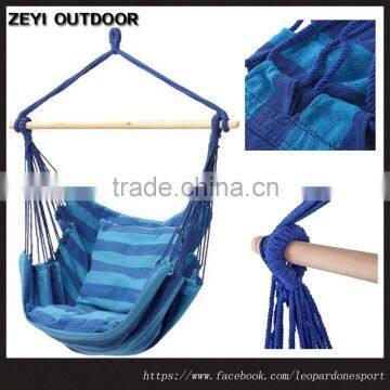 Hanging Swing hammock chair Canvas Swinging Outdoor Hammock Color Blue
