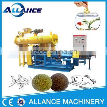 floating fish feed pellet extruder machine for fish, catfish, shrimps, crab