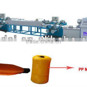 High efficiency monofilament extrusion line