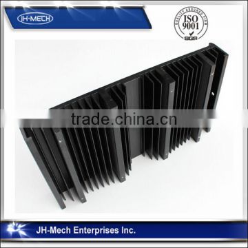 Non-regular aluminum extruded heat sinks for electronic products