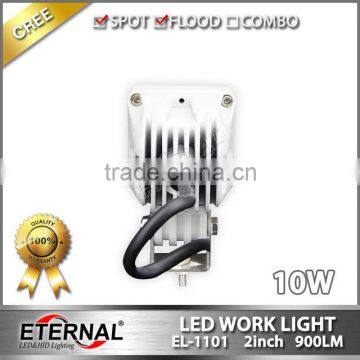 2in 10W High Power Motorycle Powersports 4x4 Racing ATV UTV Led Work Spotlight
