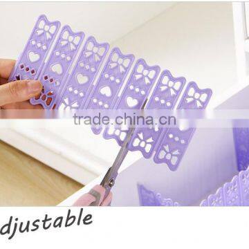 DIY Assemble Free Combination Plastic Drawer Clapboard