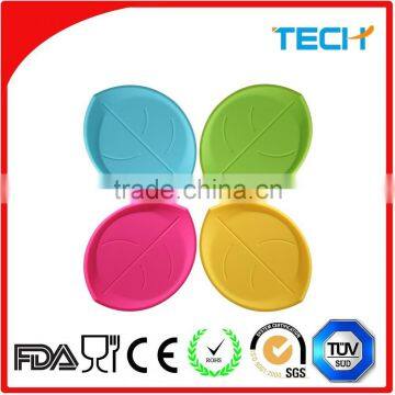 Silicone Decorative Table Dish Mats/ Simple Silicone Meal Placemat for Dinner Table photo-3