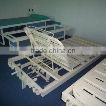 Customize plastic hospital bed equipment medical bed electric hospital bed