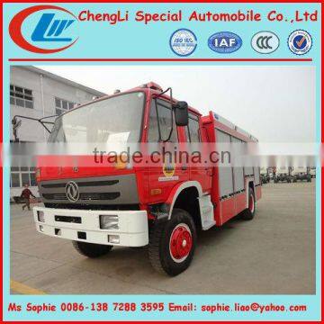 Dongfeng 4x4 water and foam Fire Truck, Fire Fighting Truck