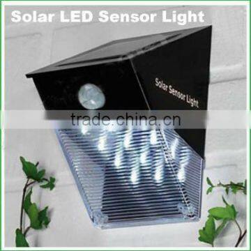 Solar 12Led PIR Motion Sensor Garden flood Wall Light