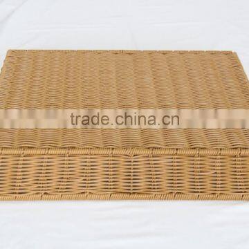Plastic Rectangle Woven Bread Basket photo-2