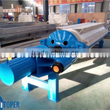 800 round plate filter press main for kaolin and stone wastewater solid-liquid separation