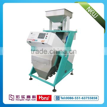 High speed operation system peanuts CCD color sorter machine from Hongshi Company