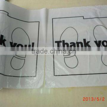 PE Car Floor Foot Mat With Floor Mark Printed photo-3