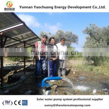 China professional YAOCHUANG solar power water pump system pump water supply