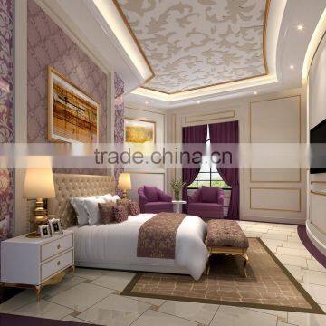 Bisini One Project Solution 3D Rendering For Villas With Furniture And Material