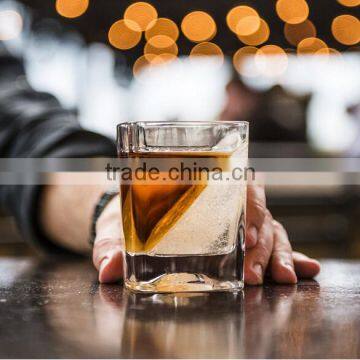 Whiskey Glass With Silicone Ice Form photo-2