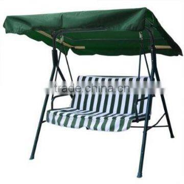 vivinature Outdoor Garden Patio Covered Swing with Frame, Sand
