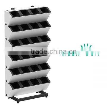 Flower Style Metal Floor Standing Rack Display