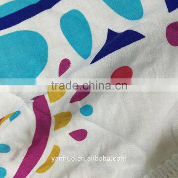 Round 100% Cotton Print Tassel Beach Towel, Beach Mat Sunscreen Shawl photo-4