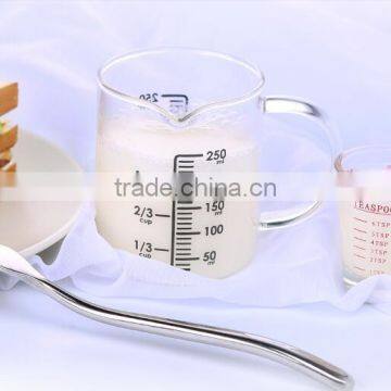 measuring cup glass milk measuring cup