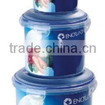 plastic fresh keeping box 3pcs set