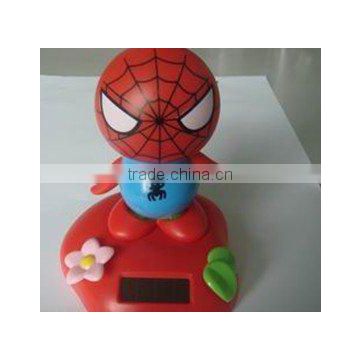 15010709 Wholesale best promotional flip flap solar toy dancing shaking solar toys for car