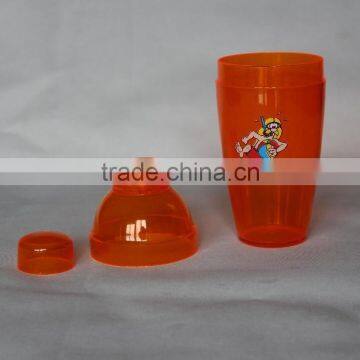 Sedex Audited Factory 200ml/ 350ml/400ml/550ml/700mlPlastic Cocktail Shaker photo-3