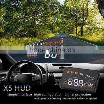 X5 Hud 3" Screen Hud Head Up Car HUD Display Black photo-3